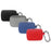 Soft Silicone Cover Shockproof Protective Case with Carabiner for Jabra Elite Active 75t Bluetooth-compatible Earbuds - Red - 6
