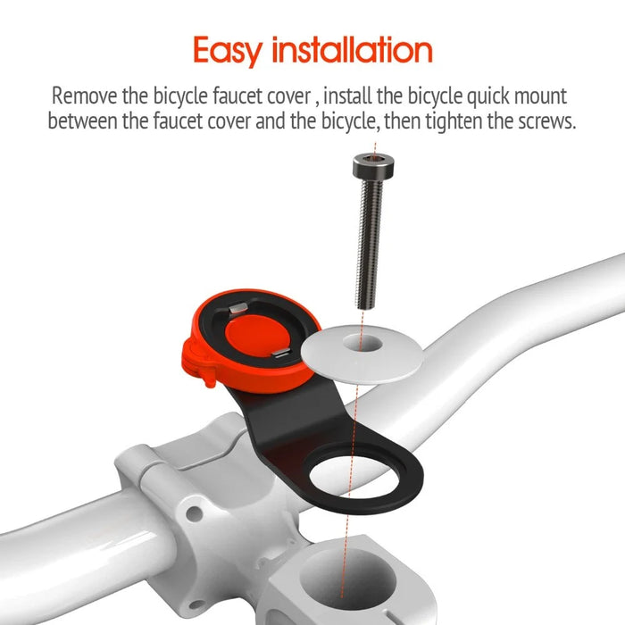 Mountain Bike Bicycle Handlebar Phone Bracket with Shockproof Protective Shell for iPhone 11 6.1 inch - 5