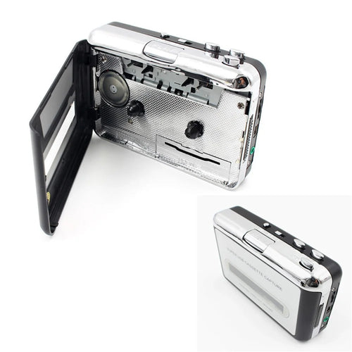 Portable Tape to PC Super Cassette To MP3 Audio Music CD Digital Player Converter Capture - 1