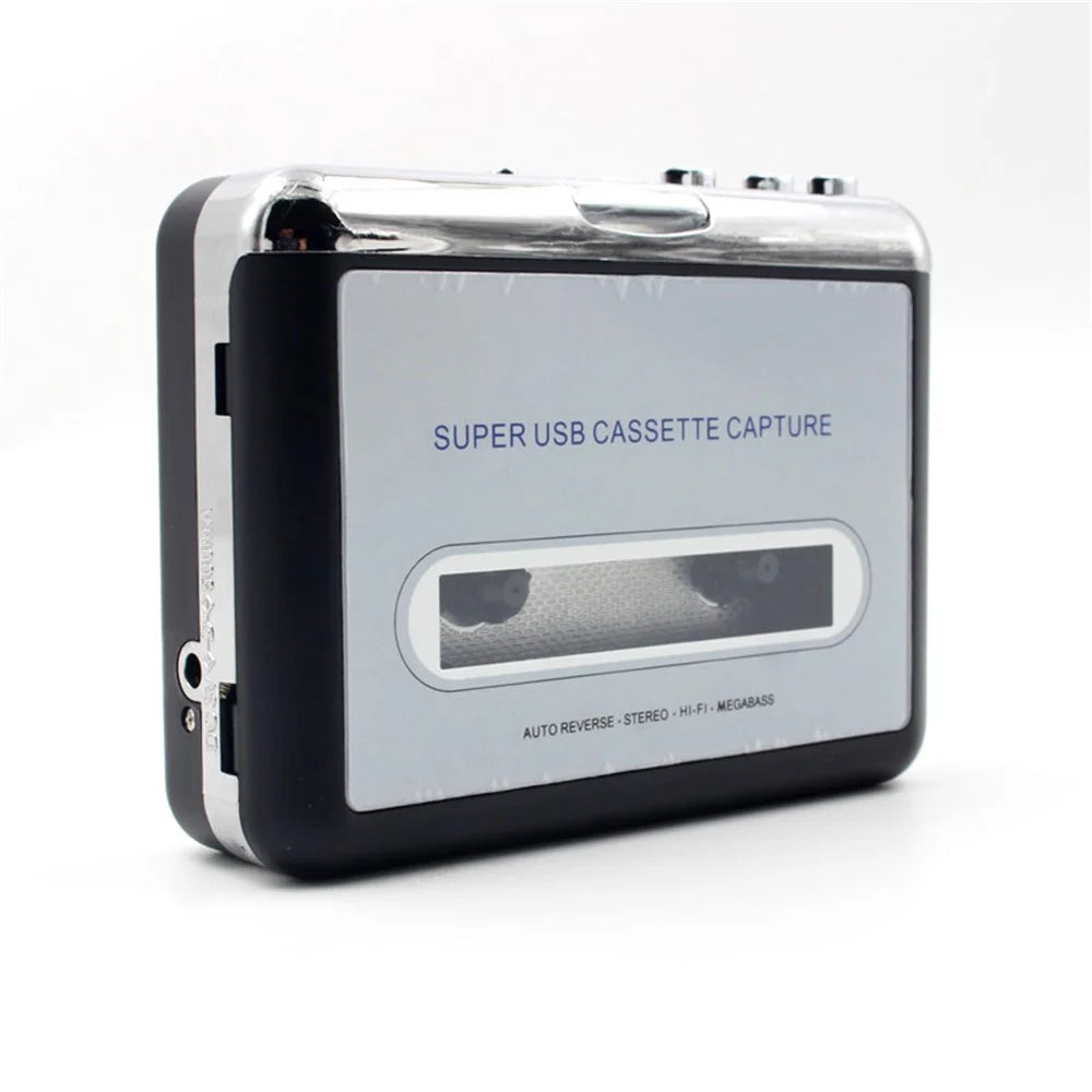 Portable Tape to PC Super Cassette To MP3 Audio Music CD Digital Player Converter Capture - 2