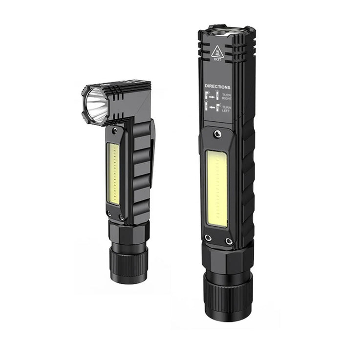 SUPFIRE G19 Multifunction Flashlight with COB Light 5W 500 Lumen - Black - 2