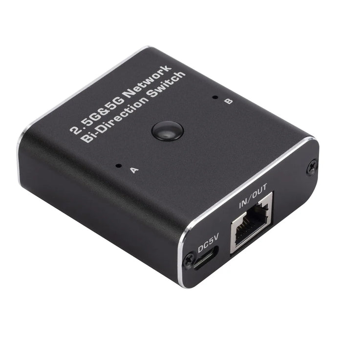 W7 2.4G + 5G RJ45 Ethernet Adapter 5.3x5.7x2.2cm Network Switcher with Type-C Port - 5