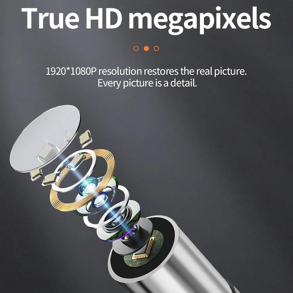 MS40 4.3 Inch IPS Screen Handheld Industrial Endoscope with 360 Degree Rotating Lens, 1.5m Cable - 4