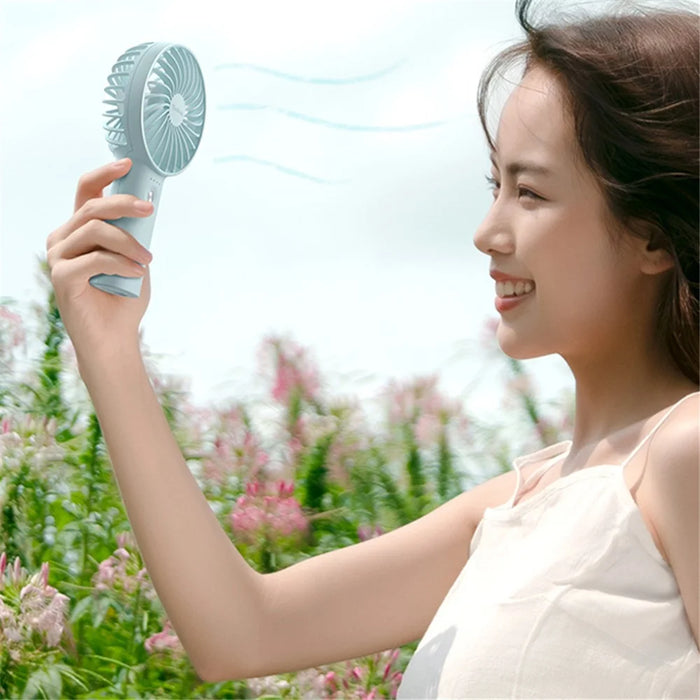 YOOBAO Y-F3 6000mAh Handheld Fan Mute Cooling Fan 3 Speeds Adjustable - Blue - 3