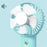 YOOBAO Y-F3 6000mAh Handheld Fan Mute Cooling Fan 3 Speeds Adjustable - Blue - 4
