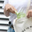 YOOBAO Y-F3S 3000mAh Handheld Fan Portable Mini Cooling Fan with Removable Base - Mint Green - 5