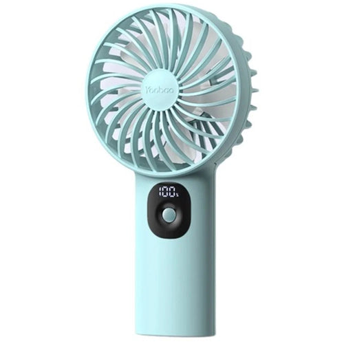 YOOBAO Y-F3PL 10000 Handheld Fan 3 Speeds Adjustable Portable Mini Cooler Fan - Blue - 1