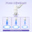 HD-AL20 Aluminum Alloy Beauty UV Lamp for Eyelash Extensions, UV Light with Foot Pedal Control - White - 6
