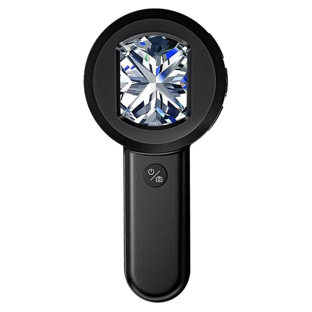 HM020 2-inch IPS HD Screen Magnifying Microscope Handheld Magnifier with LED Light - 1