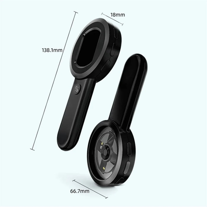HM020 2-inch IPS HD Screen Magnifying Microscope Handheld Magnifier with LED Light - 7