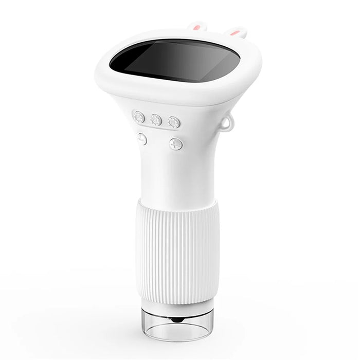 Mini Microscope for Kids Digital Microscope 1000X Zoom 2MP Camera with 8 LED Lights - White - 2