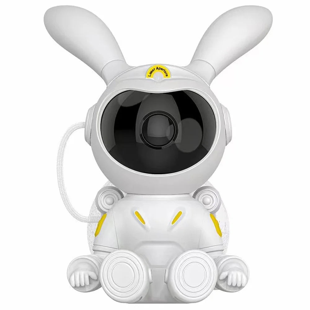 G002 Remote Control Space Rabbit Projector Lamp Stars Nebulae Projection Table Light - 1