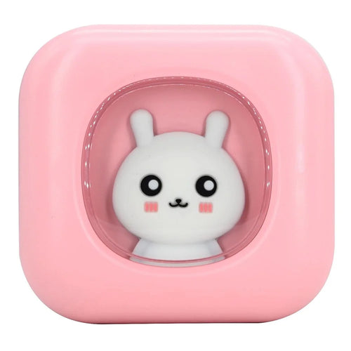 KDC-019C Mini Bluetooth-compatible Thermal Printer Kids Student Wireless Inkless Photo Label Printer - Pink - 1