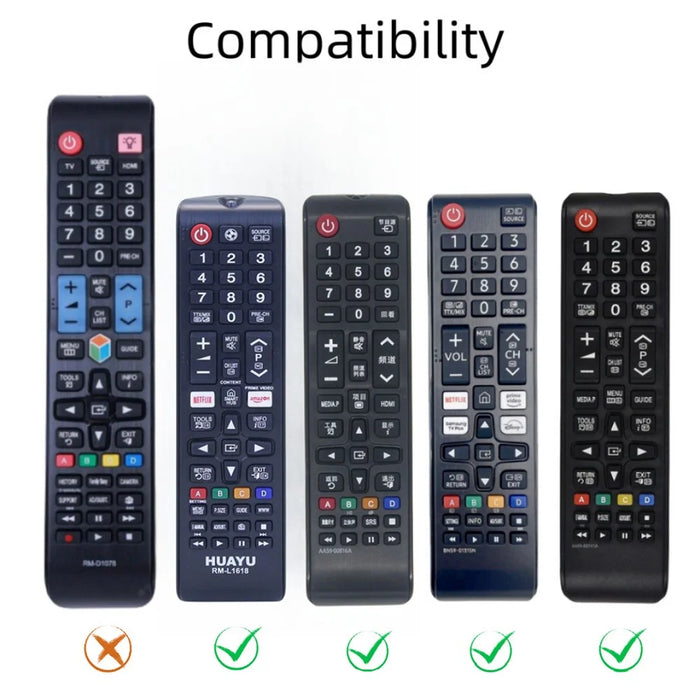 Silicone Case Protective Sleeve for Samsung TV AA59 / BN59 Series Remote Control - Black - 3
