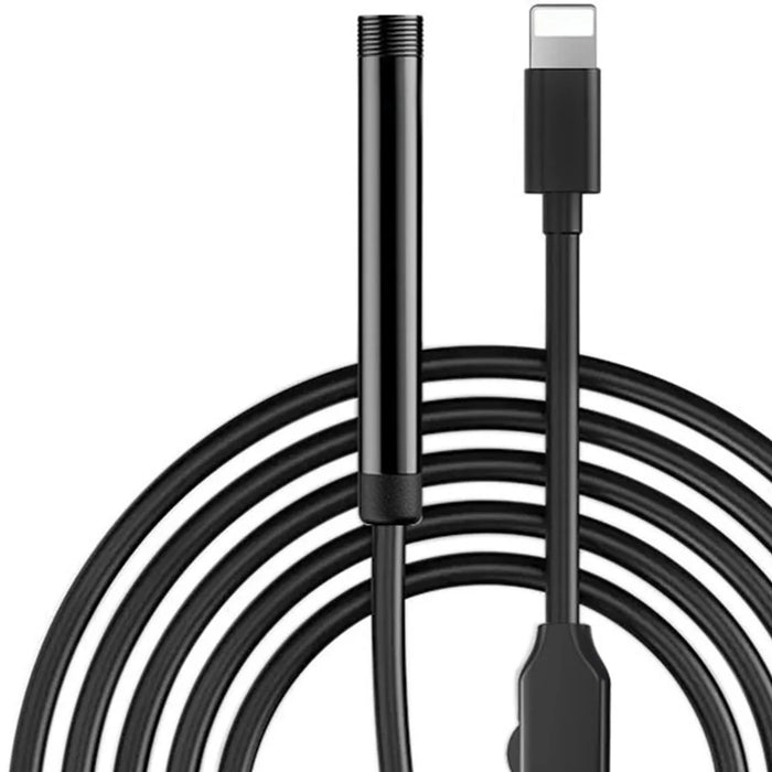 5001 5.5mm Aluminum Tube Industrial Endoscope 2MP HD Inspection Camera with 1m Hard Cable, iP Interface - 2