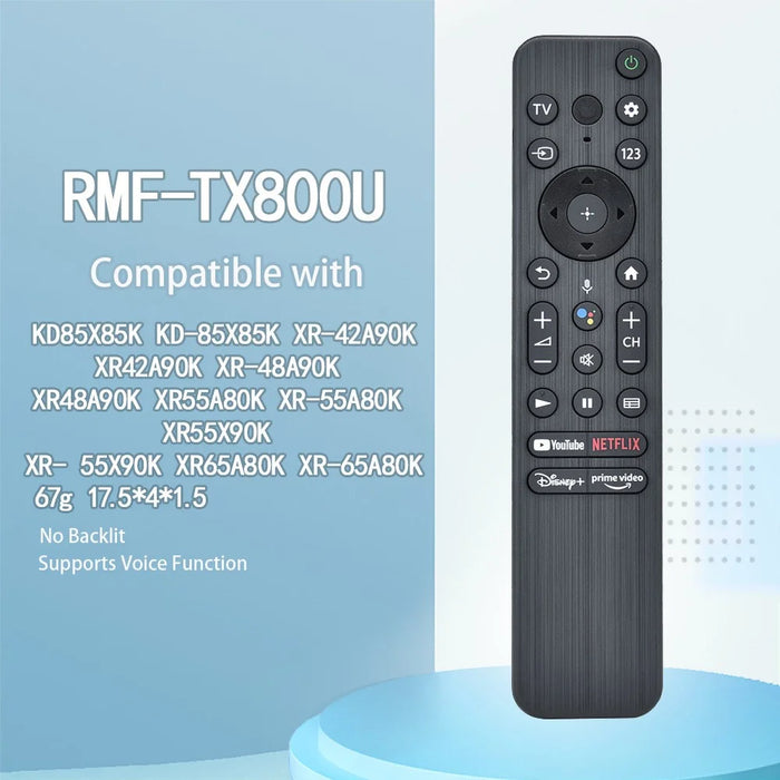 RMF-TX800U Voice Remote Remote Control for Sony Smart TV KD-85X85K XR-42A90K - 2