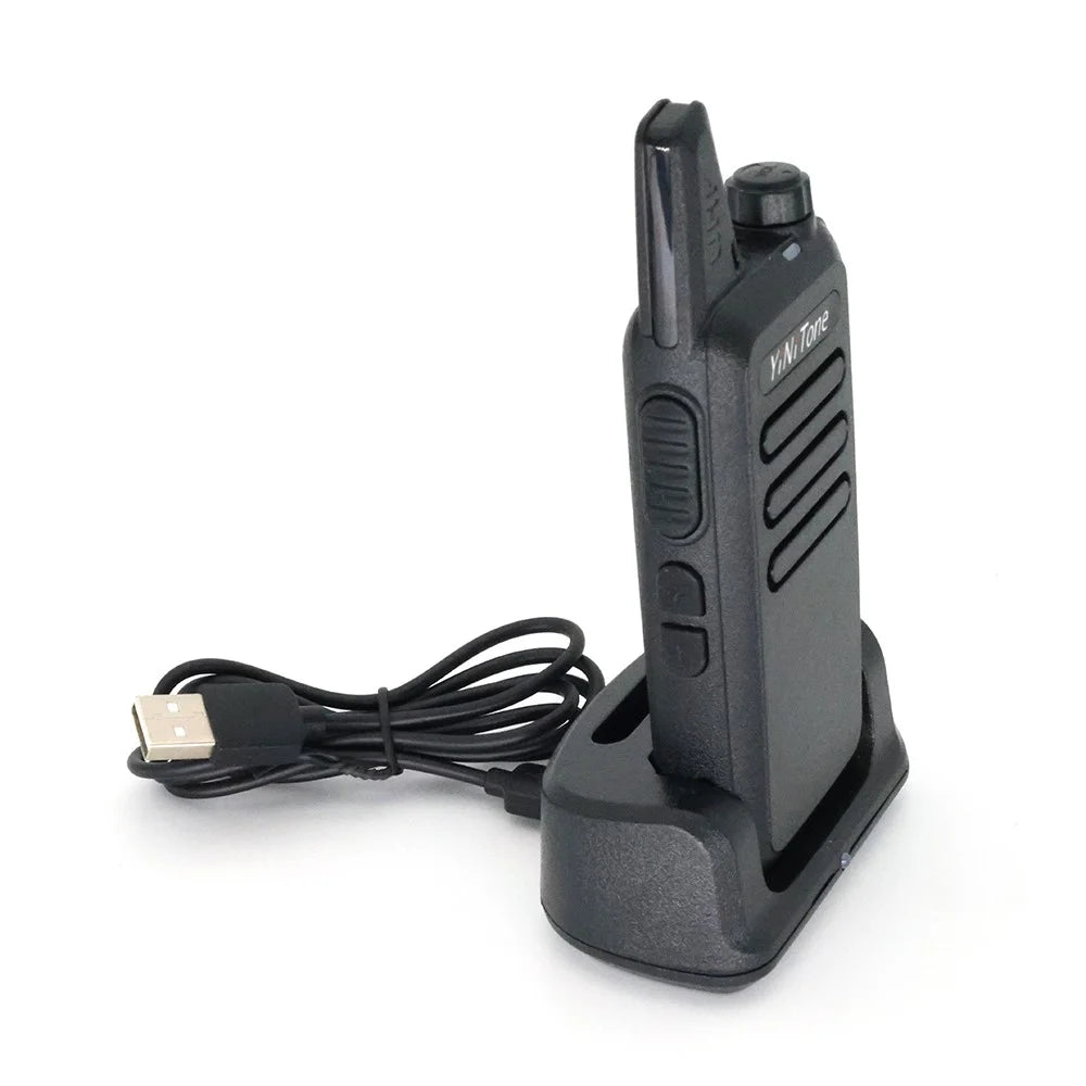 YINITONE MINI-02 Two Way Radio 16CH 5W UHF 400-470MHz Walkie Talkie Portable DMR Ham Radio RT22 FM Transceiver - 3