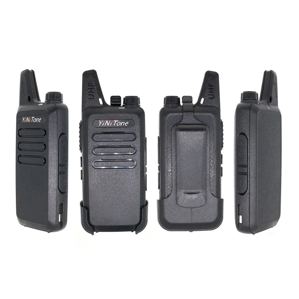 YINITONE MINI-02 Two Way Radio 16CH 5W UHF 400-470MHz Walkie Talkie Portable DMR Ham Radio RT22 FM Transceiver - 6