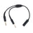Aviation Headphone Cable Adapter 7.1mm to GA Dual Plug Airbus Earphone Cable Accessories - 2