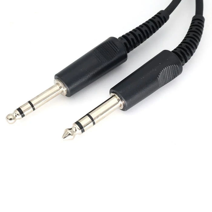 Aviation Headphone Cable Adapter 7.1mm to GA Dual Plug Airbus Earphone Cable Accessories - 4