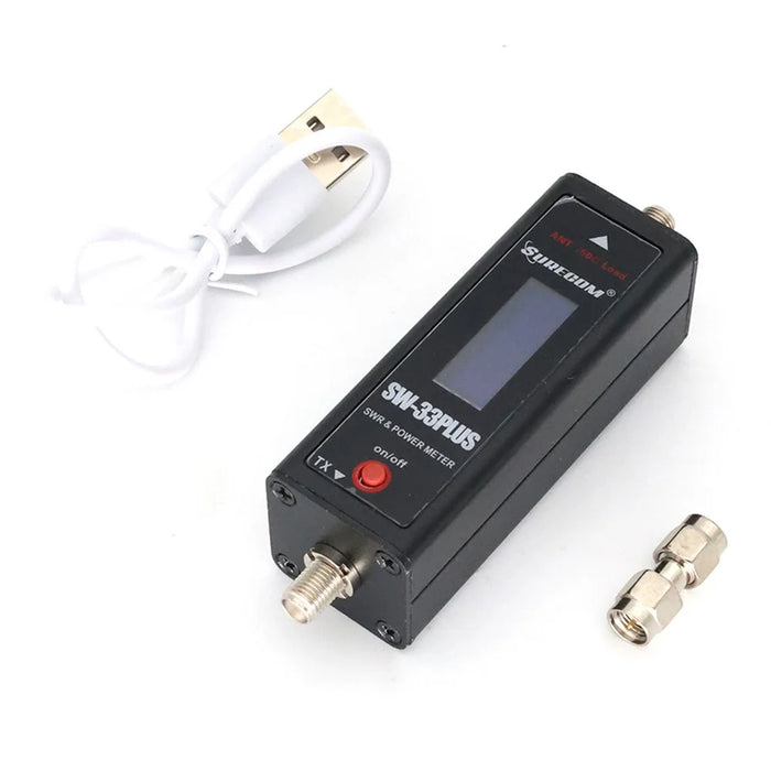 SURECOM SW-33Plus Analog Walkie Talkie Mini Power S.W.R Meter VHF / UHF Dual Band 125-525MHz - 1
