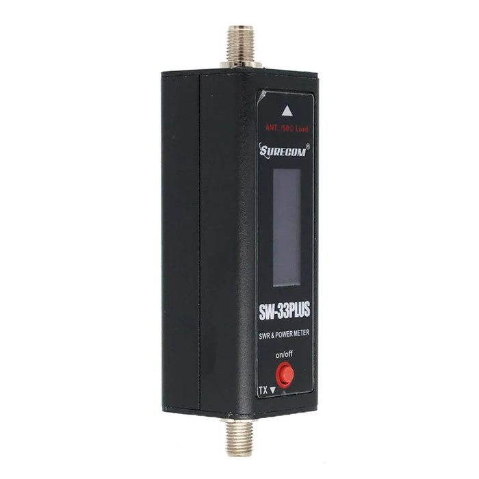 SURECOM SW-33Plus Analog Walkie Talkie Mini Power S.W.R Meter VHF / UHF Dual Band 125-525MHz - 4
