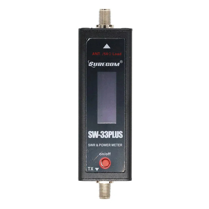 SURECOM SW-33Plus Analog Walkie Talkie Mini Power S.W.R Meter VHF / UHF Dual Band 125-525MHz - 6