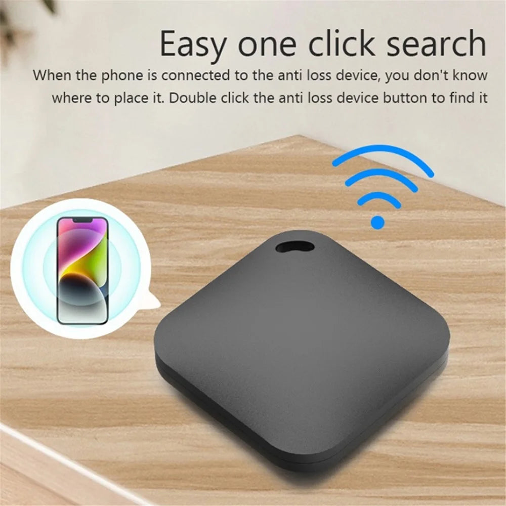 FD001 Key Finder Luggage Anti-lost Tracker for iOS Only, Smart Tag for Key, Wallet - Black - 5