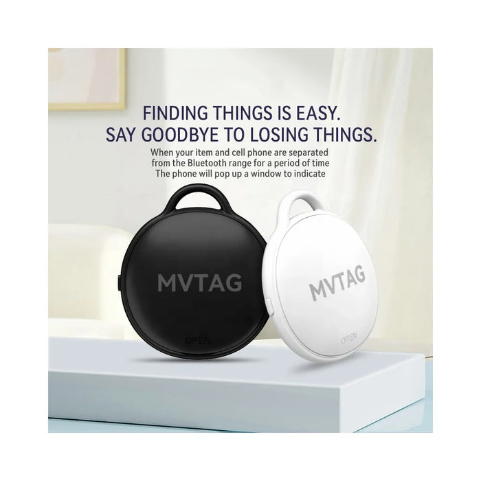 F6 Smart Finder Bluetooth-compatible Luggage Tracker Smart Tag for Key, Backpack, Wallet - Black - 4