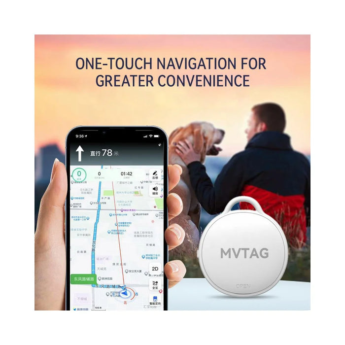 F6 Smart Finder Bluetooth-compatible Luggage Tracker Smart Tag for Key, Backpack, Wallet - Black - 5