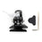 Hand Pressed Quick Release Stainless Steel Mobile Car CB Radio Antenna Mount Bracket - Black - 1