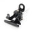 Hand Pressed Quick Release Stainless Steel Mobile Car CB Radio Antenna Mount Bracket - Black - 3