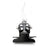 Hand Pressed Quick Release Stainless Steel Mobile Car CB Radio Antenna Mount Bracket - Black - 4