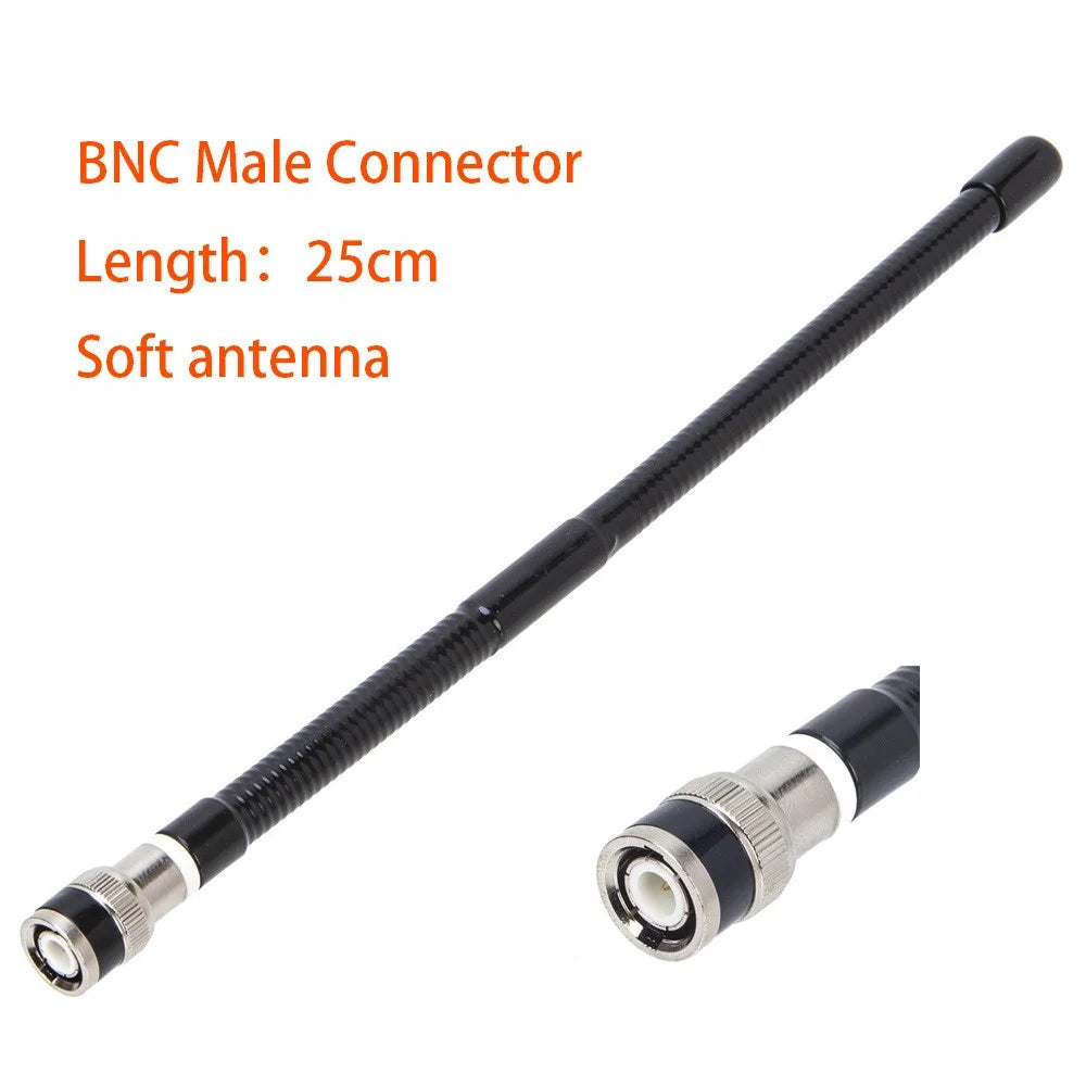 25cm 27MHz BNC Male Antenna for Kenwood / Motorola Handheld Walkie Talkie Two Way Radio - 7