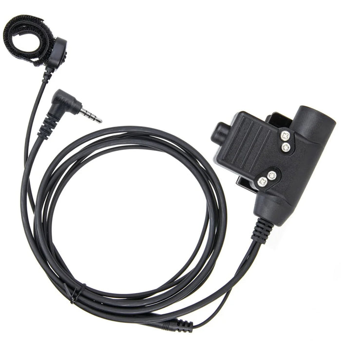 For Vertex VX-1R VX-2R VX-3R VX-5R Radio Walkie Talkie U94 PTT High Strength Finger Microphone Adapter - 2
