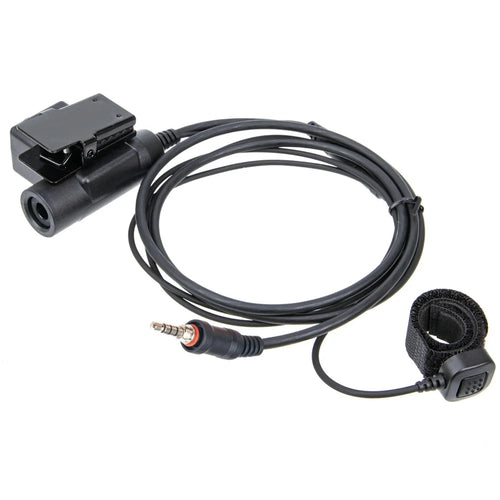 U94 PTT Finger Microphone Adapter for Vertex VX-6R VX-7R VX-127 VX-120 FT-270 Radio Walkie Talkie - 1