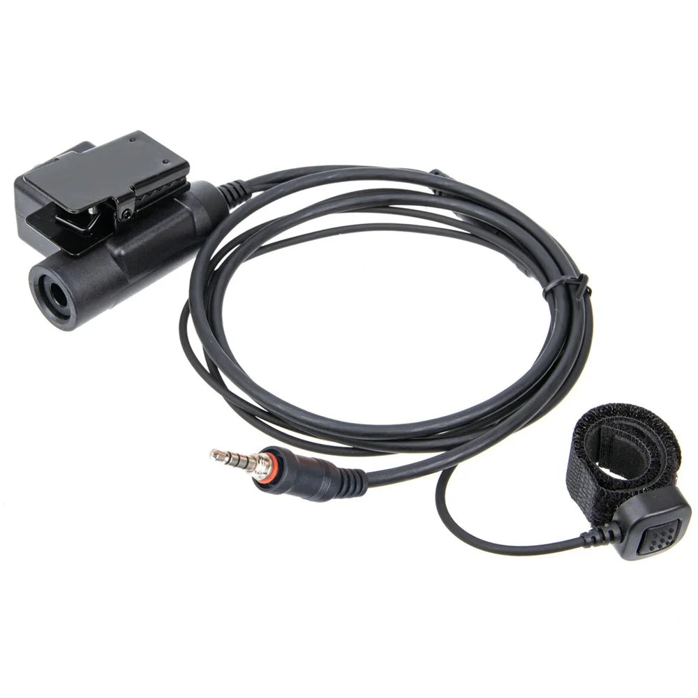 U94 PTT Finger Microphone Adapter for Vertex VX-6R VX-7R VX-127 VX-120 FT-270 Radio Walkie Talkie - 1