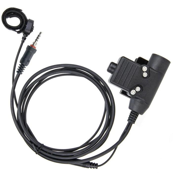 U94 PTT Finger Microphone Adapter for Vertex VX-6R VX-7R VX-127 VX-120 FT-270 Radio Walkie Talkie - 2