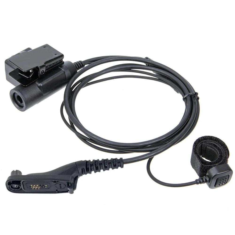 U94 PTT High Strength Finger Microphone Adapter for Motorola Xir P8268 / P8668 / DP4400 / DP4800 Walkie Talkie - 1