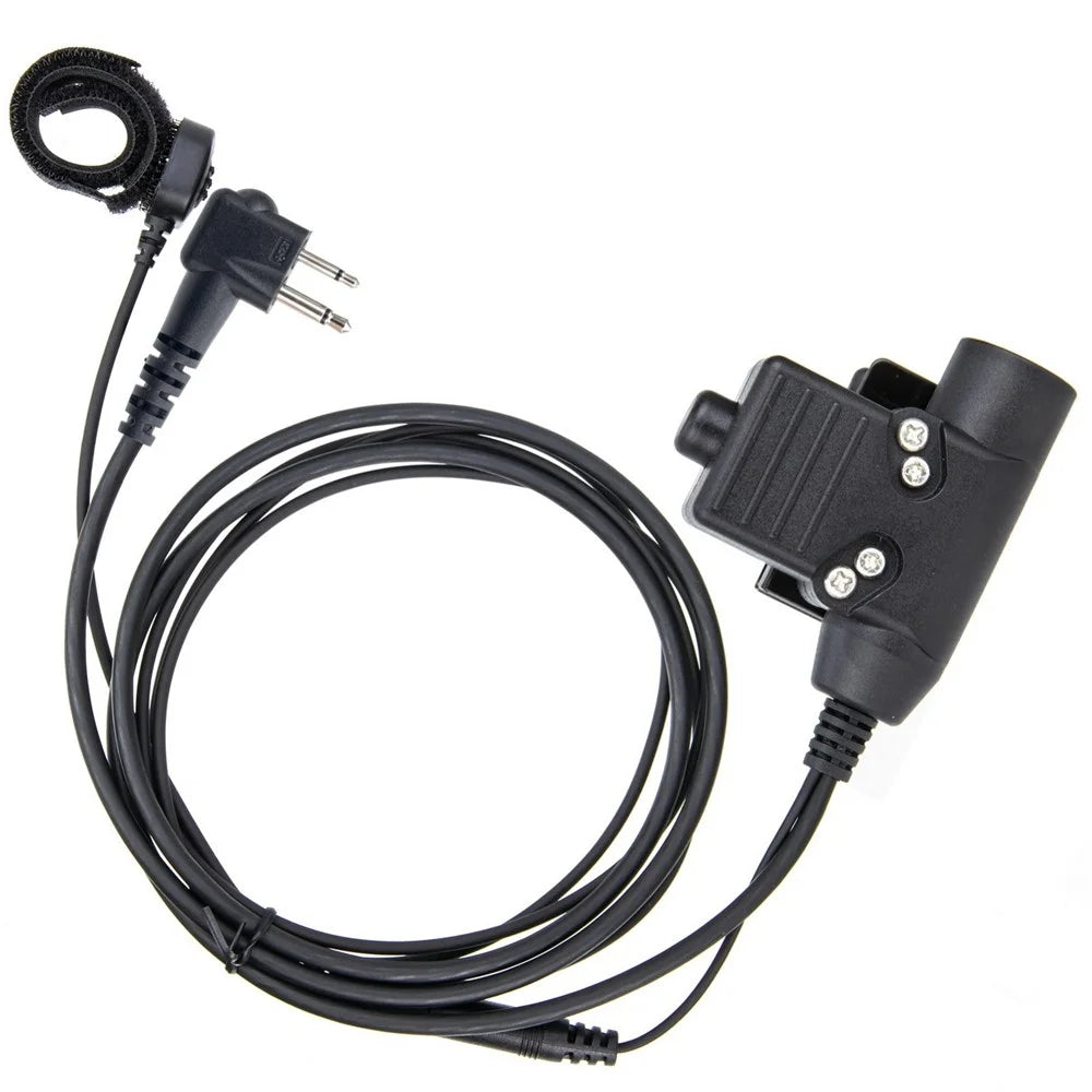 U94 PTT Finger Microphone Adapter for Motorola GP88 / GP300 / GP3688 / DEP450 / EP450 Walkie Talkie - 2