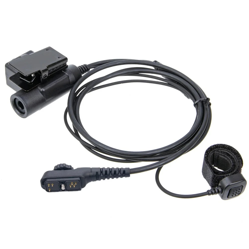 High Strength Finger Microphone U94 PTT Adapter for Hytera PD700 / PD780 / PD782 / PD785 / PD788 Radio Walkie Talkie - 1