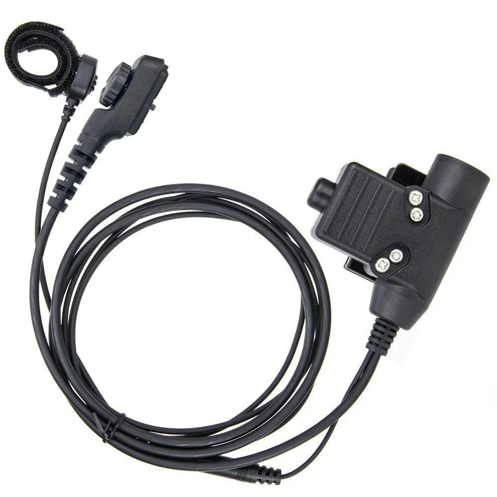 High Strength Finger Microphone U94 PTT Adapter for Hytera PD700 / PD780 / PD782 / PD785 / PD788 Radio Walkie Talkie - 2