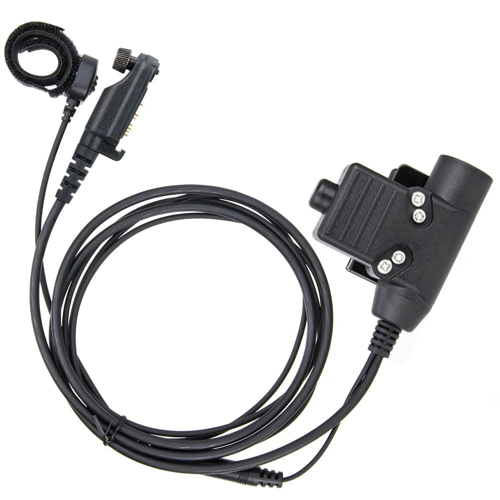 U94 PTT Finger Microphone Adapter for Hytera X1p / PD600 / PD602 / PD602G / PD605 Walkie Talkie - 2