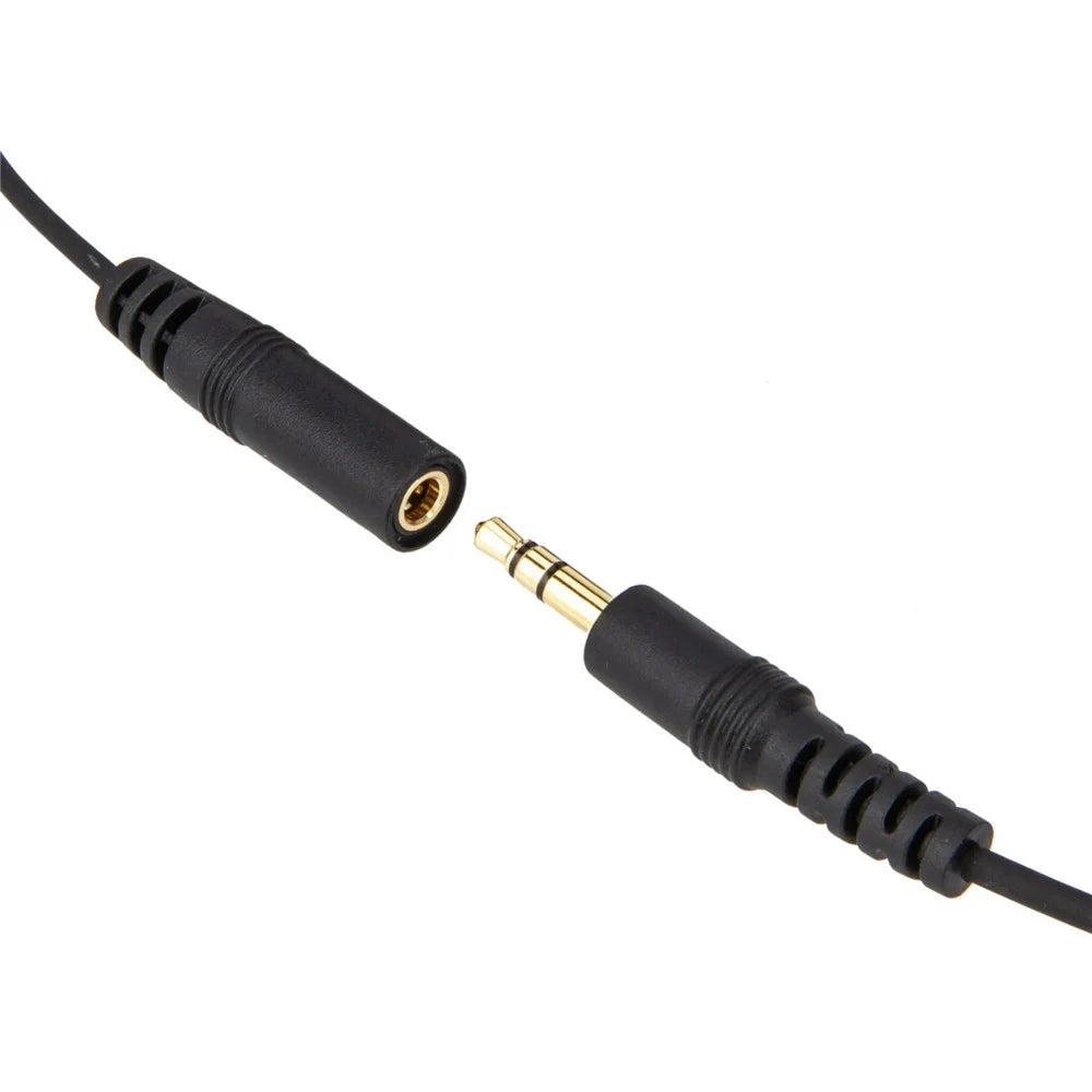 3.5mm Mobile Phone Jack Finger Microphone U94 PTT High Strength Headset Adapter - 7