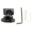 K3-66 Stainless Steel Car Radio Antenna Bracket Trunk Lid Hatchback Mount Bracket - Black - 1