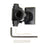 K3-66 Stainless Steel Car Radio Antenna Bracket Trunk Lid Hatchback Mount Bracket - Black - 2