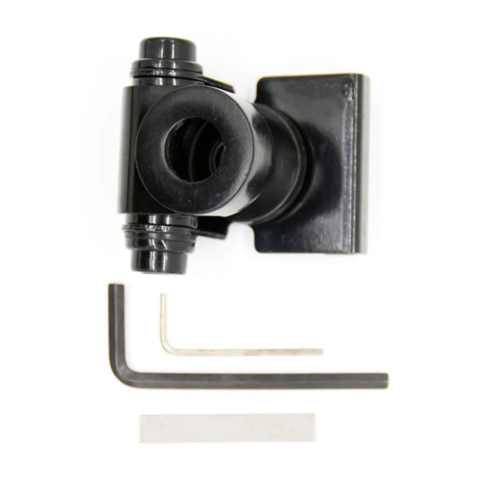 K3-66 Stainless Steel Car Radio Antenna Bracket Trunk Lid Hatchback Mount Bracket - Black - 2