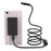 YPC100 10m Hard Wire WiFi Borescope 8mm Camera Lens Cell Phone Inspection Endoscope - 2