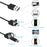 Y1002 3.5m Hard Wire 5.5mm Camera Lens Inspection Endoscope Type-C+USB+Android Phone Borescope - 4