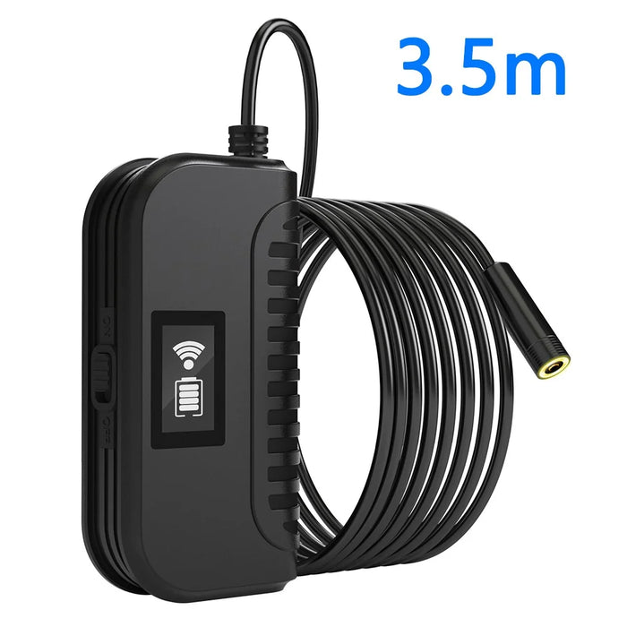 109A 3.5m Hard Wire WiFi Endoscope Waterproof Night Vision Camera Lens Mobile Phone Borescope - 1